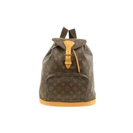 Louis Vuitton Vintage, Pre-owned Canvas louis-vuitton-bags Bruin, Dames, Maat:ONE Size