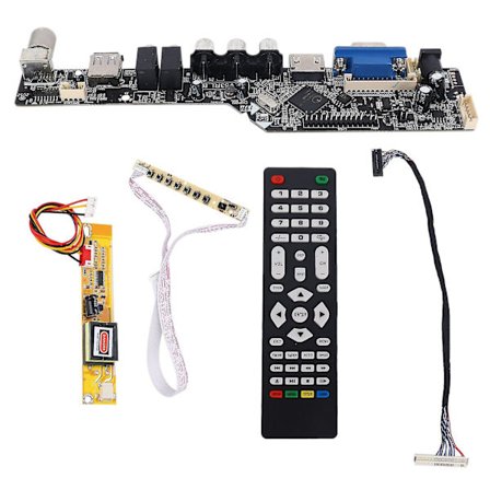 Tv++vga+av+usb+ljud Tv Lcd-drivkort 15,4 tum Lp154w01 B154ew08 B154ew01 Lp154wx4 1280x800 Lcd