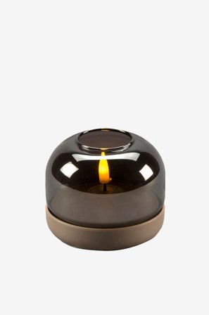 Konstsmide - Glaslykta LED - Beige - Julpynt - Från Homeroom