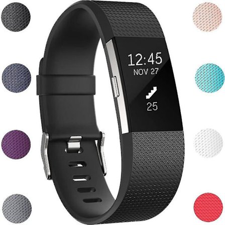 Fitbit Charge 2, justerbare sportsarmbånd for Fitbit Charge 2, små og store