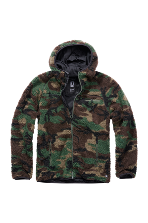 Giacca Moto Brandit Teddyfleece Woodland S