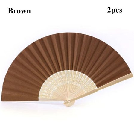 2kpl Lasten Summer Fan Tyhjä Paperi Viuhka RUSKEA