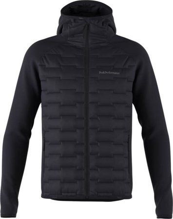 Peak Performance Men's Argon Hybrid Hood Men middle-layer synthetic jackets Blue M