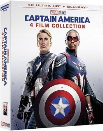 Captain America - 4 Film Collection (4 4K Ultra Hd)