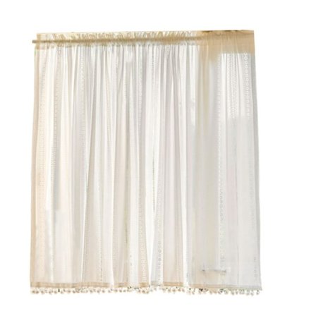 Elegant Fransk Blonde Gardin