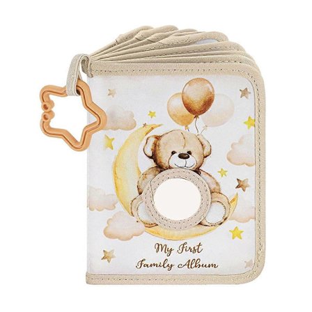 Baby Fotoalbum - Blød Babybog Første År Baby Fotoalbum Babyalbum
