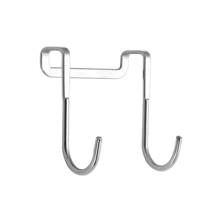 304 Rostfritt stål Sängskåpsdörr Krok Dubbel S-formad krok Vägghängande