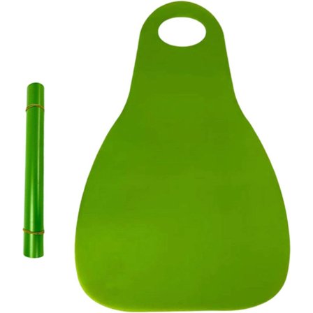 ING talvipeitto ja pulkka 2-in-1 lumihupiin, monitoiminen taitettava pulkka lapsille ja aikuisille, joustava mäkilelu, lämmin ja kannettava vihreä 