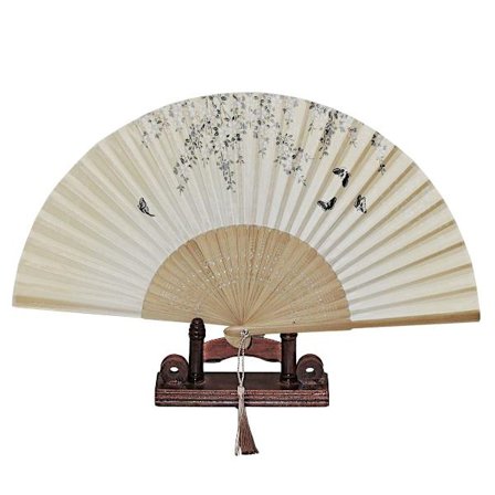 Solfjäder - Fjärilar med blommor [M19] - Gul