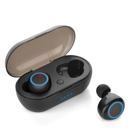 Trådlösa Bluetooth hörlurar Hifi stereo brusreducerande öronsnäckor In-ear touch headset
