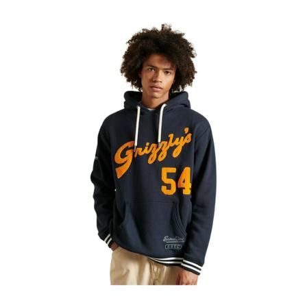 Superdry, sweatshirt Blauw, Heren, Maat:M