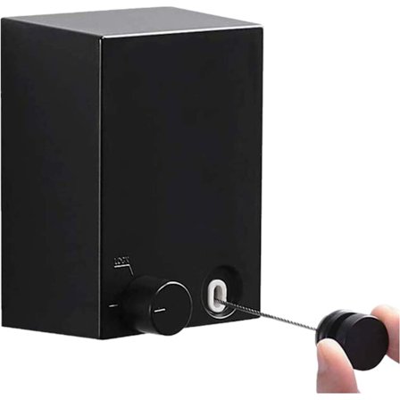 Innendørs utendørs sammenleggbar klesvask tørkestativ veggmontert klesvask