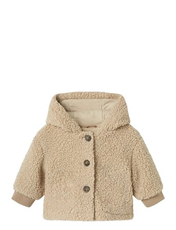 Nbnmilo Teddy Jacket Beige Name It