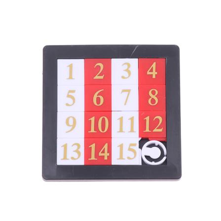 1-15 Number Slide Puzzle Brain Puzzle Games Tren hjernen one size