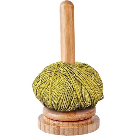 Garnholder Spinner, Garnholder til Hækling, Manuel Garn Dispenser Holder Winder - Opbevaring af roterende garnnøgler