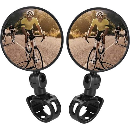 Sykkelbakspeil, 2 stk sykkelbakspeil justerbar R