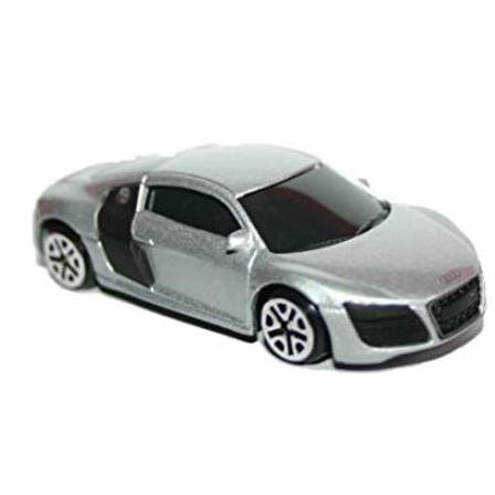 Vn Leksaker Bilar Cars Metall 1:64 Audi R8 V10 3996 Silver