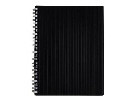 Ant.block A5 70g 70bl linj PP svart - Lyreco - Kontorsmaterial - Block och anteckningsböcker - Anteckningsblock