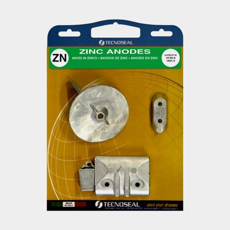 Zinc anode kit Tecnoseal, for outboard, fits Yamaha 40 - 50 hp