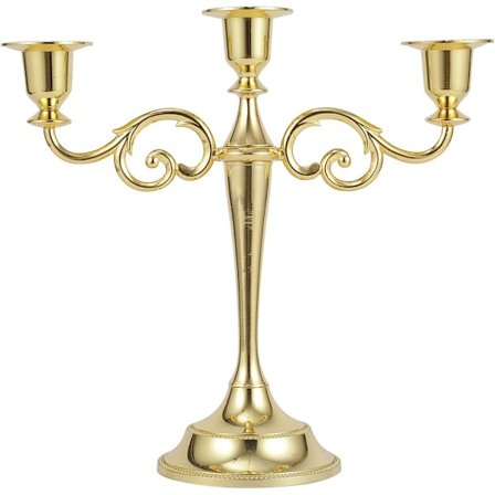 Metal Lysestager, 5-armede Lysestager Vintage Lysestager Lysestager Klassisk til Bord