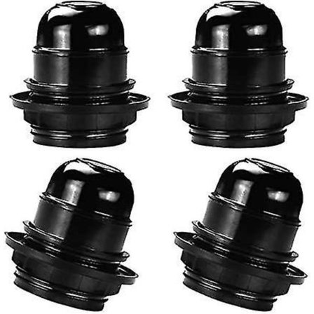 Lampeholdere Pæreholder Bakelite Sokkel Skrue 4-pakning