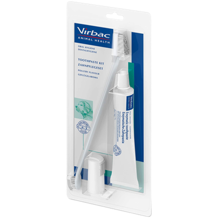 Virbac - Tannhygienesett hund / katt 70 g - Hund - Hundepleie & kosttilskudd - Tannpleie - ZOO.no