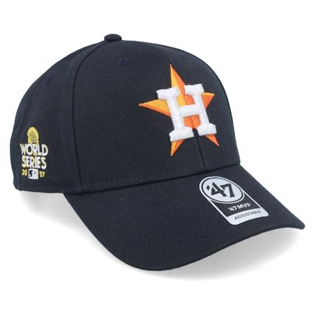 47 Brand - MLB Blu adjustable Cappellino - Houston Astros World Series Sure Shot Mvp Dark Navy Adjustable @ Hatstore