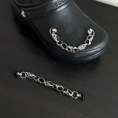2 STK/SETT Sko Kjeder Shoe Charms A A