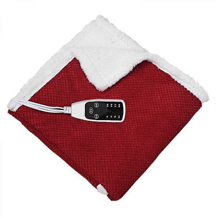 Elektrisk tyngdfilt med värme för lindring av ryggsmärta, värm...