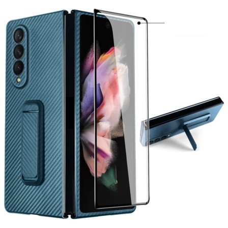 Skal / Fodral Kompatibelt med Samsung Galaxy Z Fold3 5G Mörkgrön