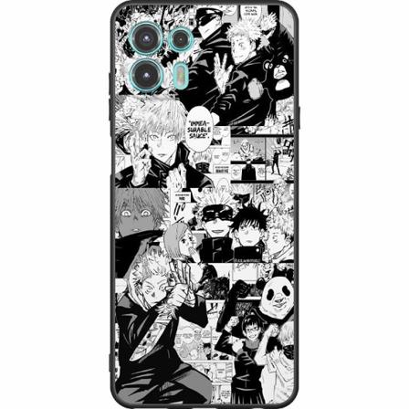 Motorola Edge 20 Lite Svart Skal Jujutsu Kaisen