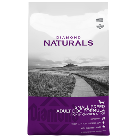 Diamond Naturals Small Breed Adult Dog Chicken & Rice 15 kg
