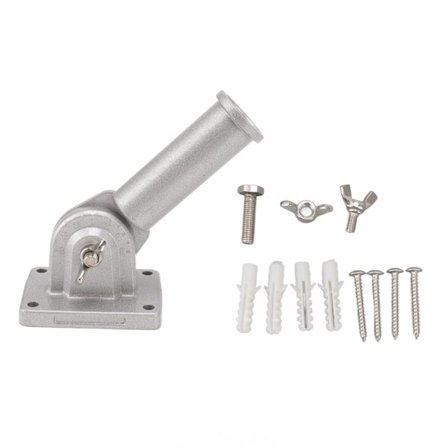 Justerbar kraftig flaggholder, flaggstangbrakett i aluminiumslegering