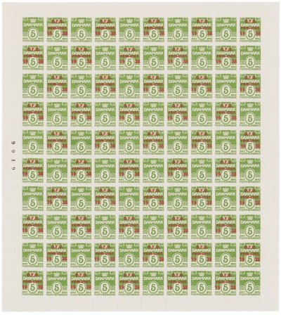Danmark - AFA 245+245x - Helark - Postfrisk