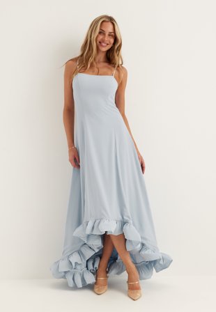YAS - Yascream Strap Maxi Dress - Skyway