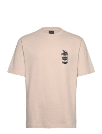 Soup T-Shirt Tops T-shirts Short-sleeved Cream Daily Paper