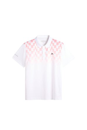 J.Lindeberg - Finn Print Polo - Golf - Pink - Men - L