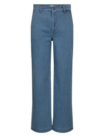Nuamber Pants - Light Blue Bottoms Jeans Straight-regular Blue Nümph