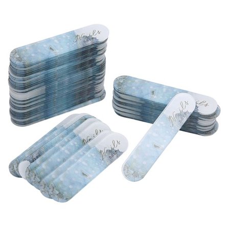 50 kpl Ammattimainen Kynsi Taiteen Harjoittelu Näyttöjalusta Manikyyri Vinkkejä Pidike Työkalu Akryyli Tyyli 1