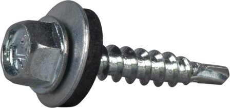 ESSVE 63224 Farmerskrue Ø4,8 mm, bor, FZB, stk. 250 4,8 x 35 mm, Befæstelse
