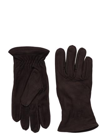 Slhrichard Nubuck Gloves B Brown Selected Homme