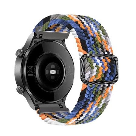 20mm 22mm klockarmband för Samsung Galaxy Watch 7/6/5/5 pro/4/Classic/3 Flätat Armband Correa Huawei watch GT 5 pro 4 3 SE Armband