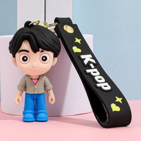 K-POP Demonjegere nøkkelring anheng silikone dukke