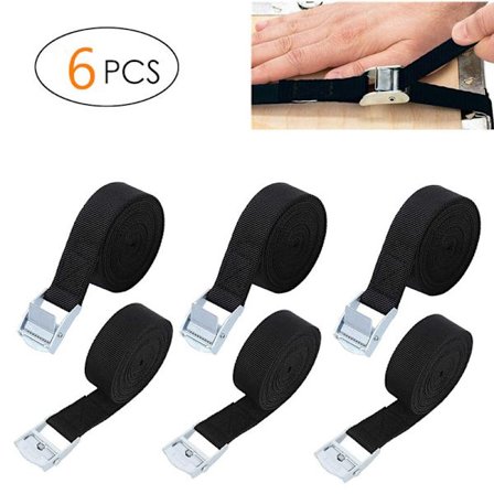 2,5 mx 2,5 cm sinkkiseoslukko, 6 kpl pakkaus, kiinnitysvyö