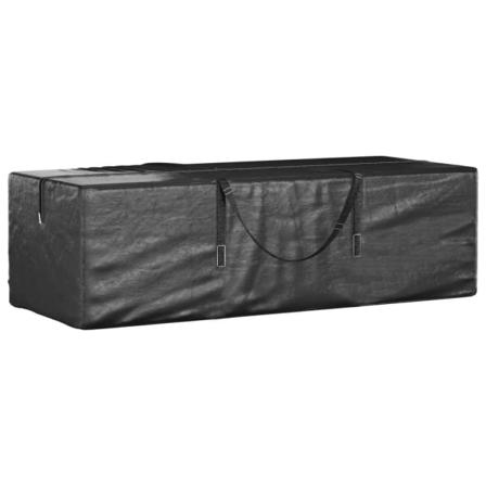 vidaXL Dynväska 2 st svart 135x40x55 cm polyeten Svart