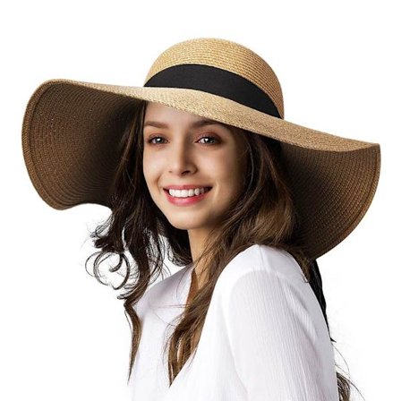 Stora Black Friday-erbjudanden! Solhatt för damer UPF 50