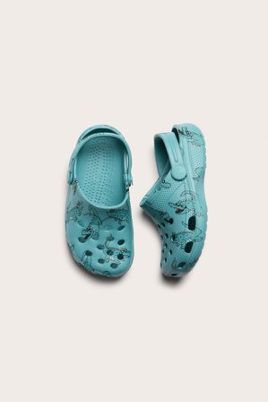 Kappahl | Clogs med krokodiller | Turkis