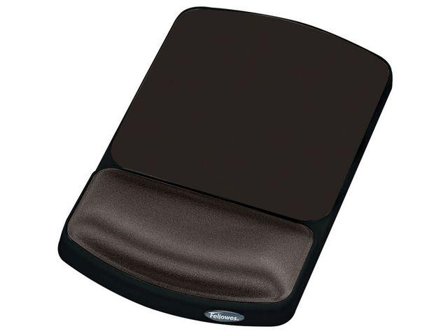 FELLOWES Premium Gel Graphite - musematte med håndleddsstøtte
