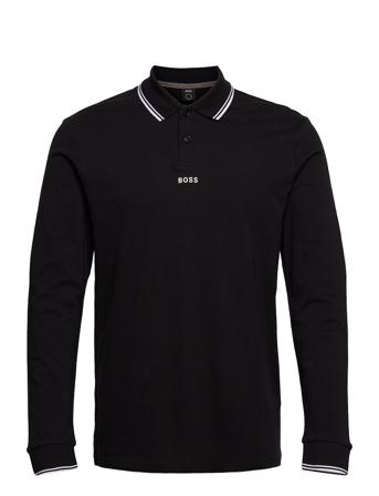 Pchuplong Polos Long-sleeved Sort BOSS