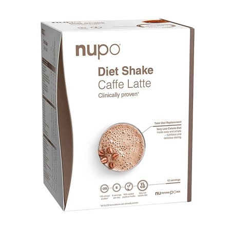 Nupo Diet Shake Caffe Latte 384 g, Sport & Velvære, Vægtkontrol, Kost- Og Måltidserstatning